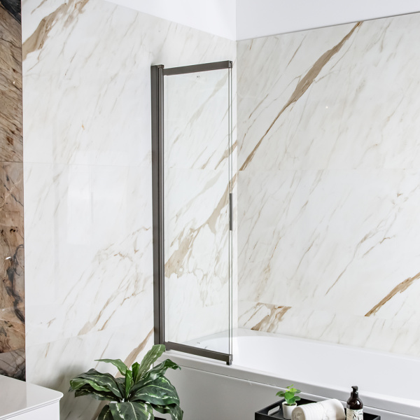 Шторка на ванну AVS Слайдер Плюс 80 см профиль оружейная сталь, стекло прозрачное Шторка на ванну AVS Слайдер Плюс 80 см профиль оружейная сталь, стекло прозрачное