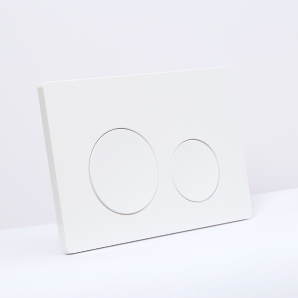 Клавиша смыва AVS белая круглые кнопки Клавиша смыва AVS белая круглые кнопки