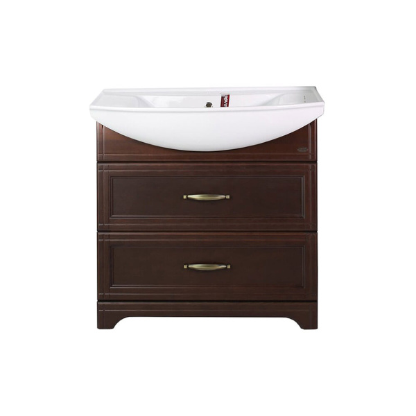 Мебель для ванной ASB Wood Line Берта 85 антикварный орех Мебель для ванной ASB Wood Line Берта 85 антикварный орех