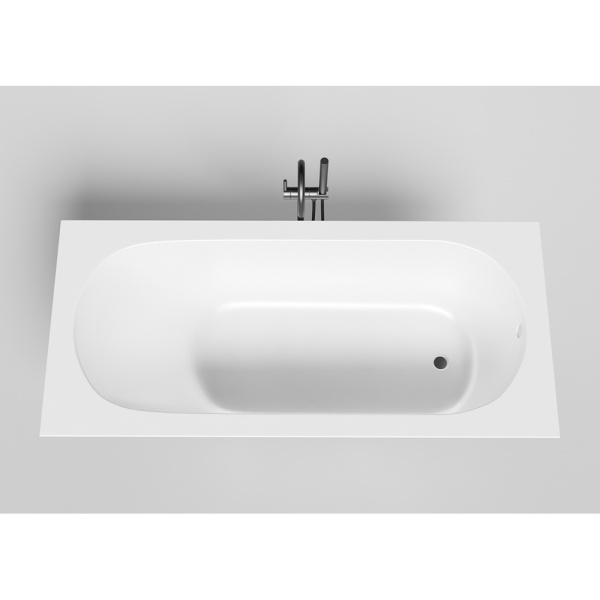 Ванна из искусственного камня Salini Ornella S-Sense 180x80 белая с ножками Ванна из искусственного камня Salini Ornella S-Sense 180x80 белая с ножками