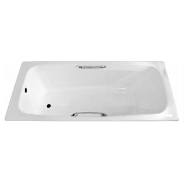 Чугунная ванна Jacob Delafon Diapason 170х75 белая, с отверстием для ручек Чугунная ванна Jacob Delafon Diapason 170х75 белая, с отверстием для ручек