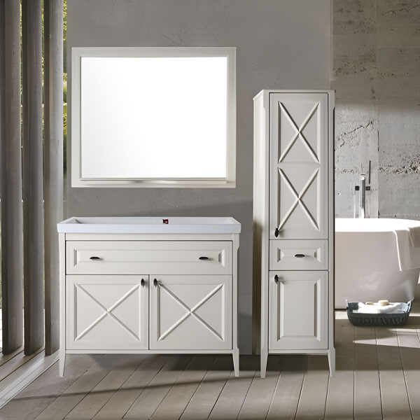 Зеркало ASB Wood Line Монте 100 бежевое Зеркало ASB Wood Line Монте 100 бежевое