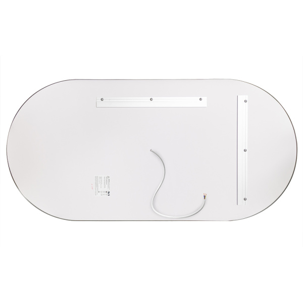 Зеркало с подсветкой AVS AG 50x100 см, антипар, оружейная сталь Зеркало с подсветкой AVS AG 50x100 см, антипар, оружейная сталь