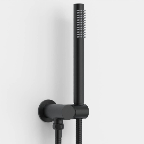 Душевой комплект 3в1 Berges Ventas 2R 073004 черный матовый Душевой комплект 3в1 Berges Ventas 2R 073004 черный матовый