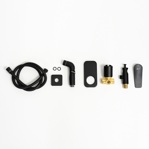 Гигиенический душ со смесителем Lemark Bronx LM3719BL С ВНУТРЕННЕЙ ЧАСТЬЮ, черный матовый Гигиенический душ со смесителем Lemark Bronx LM3719BL С ВНУТРЕННЕЙ ЧАСТЬЮ, черный матовый