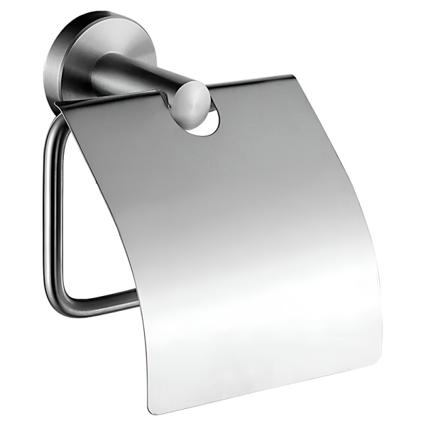 Набор Accoona 121 нержавеющая сталь Бумагодержатель закрытый+Ершик+Крючок двойной Набор Accoona 121 нержавеющая сталь Бумагодержатель закрытый+Ершик+Крючок двойной