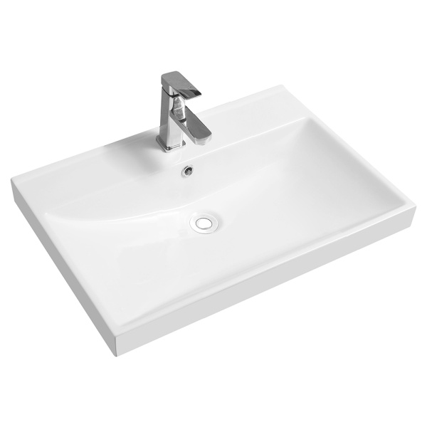 Тумба с раковиной AVS Гармония 60 платина матовая (раковина 02 белая глянцевая) Тумба с раковиной AVS Гармония 60 платина матовая (раковина 02 белая глянцевая)