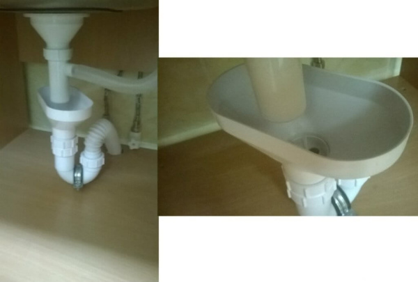 Сифон с воронкой McALPINE HC7-FUN Сифон с воронкой McALPINE HC7-FUN