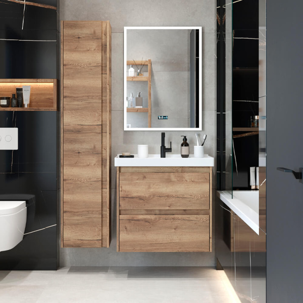 Тумба с раковиной Briz Берн 238 03-18060-15Н 60 см Тумба с раковиной Briz Берн 238 03-18060-15Н 60 см