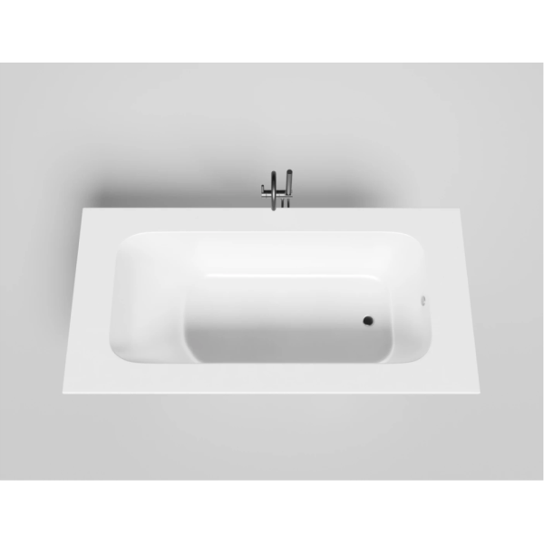 Ванна из искусственного камня Salini Orlando Vasta S-Sense 190х100 белая матовая, с ножками Ванна из искусственного камня Salini Orlando Vasta S-Sense 190х100 белая матовая, с ножками