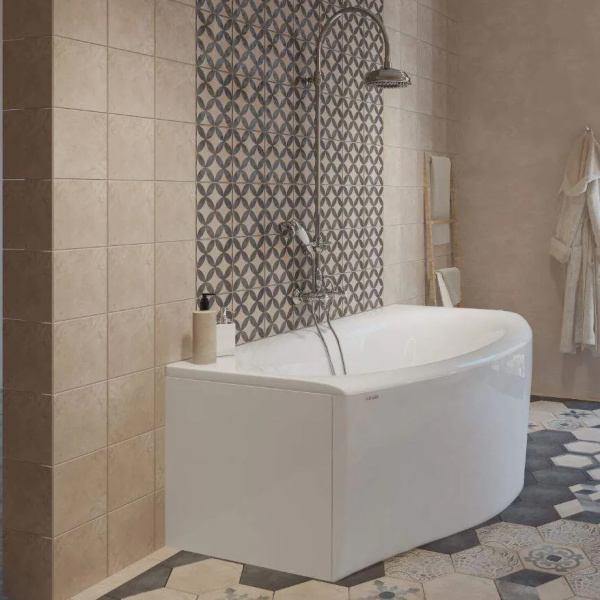 Боковой экран Marka One Nega 74 L белый Боковой экран Marka One Nega 74 L белый