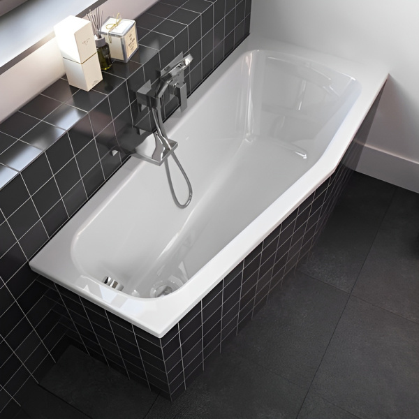 Акриловая ванна Riho Amalfi 160х70 L белая, без ножек Акриловая ванна Riho Amalfi 160х70 L белая, без ножек