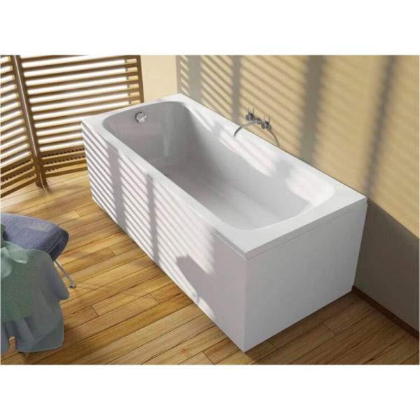 Акриловая ванна Riho Milano 170х75 белая, с ножками Акриловая ванна Riho Milano 170х75 белая, с ножками