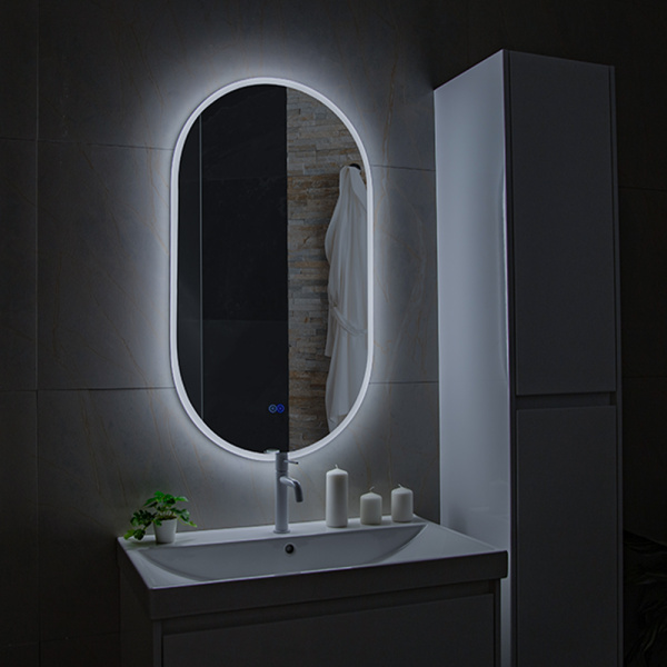 Зеркало с подсветкой AVS Агния 55x100 см, антипар Зеркало с подсветкой AVS Агния 55x100 см, антипар