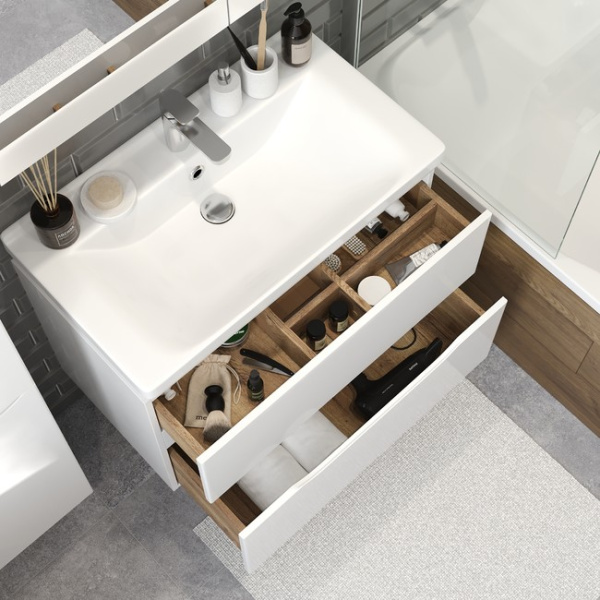 Тумба с раковиной Briz Сити 232 03-18060-09H 60 см Тумба с раковиной Briz Сити 232 03-18060-09H 60 см