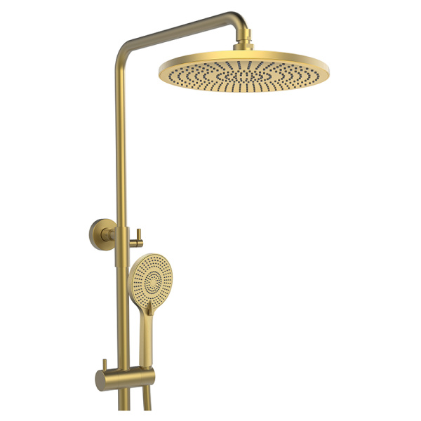 Душевая стойка AVS Slimmer брашированное золото Душевая стойка AVS Slimmer брашированное золото