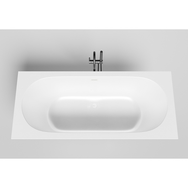 Ванна из искусственного камня Salini Ornella Axis KIT S-Stone 180x80 белая матовая с ножками Ванна из искусственного камня Salini Ornella Axis KIT S-Stone 180x80 белая матовая с ножками