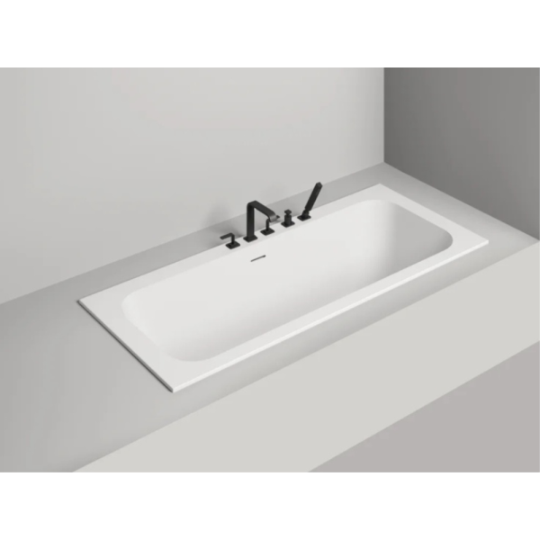 Ванна из искусственного камня Salini ORLANDO Axis Kit S-Stone 180x80 белая, с ножками и донным клапаном Ванна из искусственного камня Salini ORLANDO Axis Kit S-Stone 180x80 белая, с ножками и донным клапаном