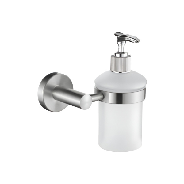 Набор Accoona 121 нержавеющая сталь Стакан+Дозатор+Крючок двойной+Полка Набор Accoona 121 нержавеющая сталь Стакан+Дозатор+Крючок двойной+Полка