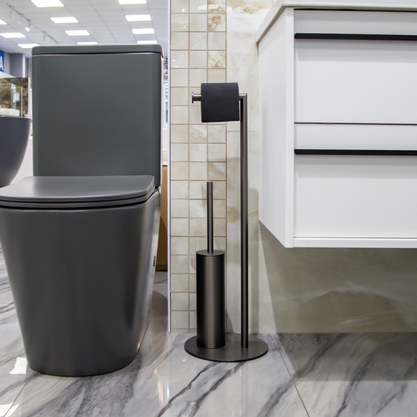 Стойка напольная 2 предмета Универсал AVS 827-001-GM оружейная сталь Стойка напольная 2 предмета Универсал AVS 827-001-GM оружейная сталь