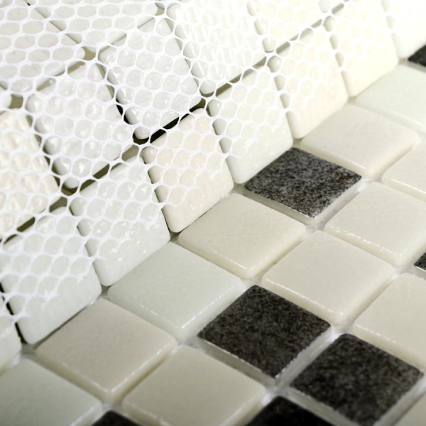 Мозаика Bonaparte Atlantis Nero 31,5x31,5 стеклянная Мозаика Bonaparte Atlantis Nero 31,5x31,5 стеклянная