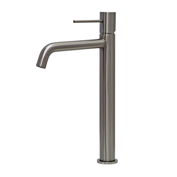 Смеситель для раковины AVS Slimmer высокий, оружейная сталь Смеситель для раковины AVS Slimmer высокий, оружейная сталь