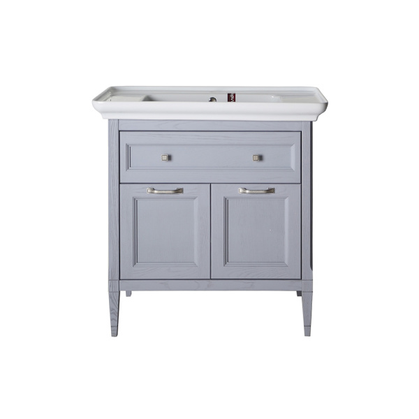 Тумба с раковиной ASB Wood Line Гранда 85 гриджио Тумба с раковиной ASB Wood Line Гранда 85 гриджио