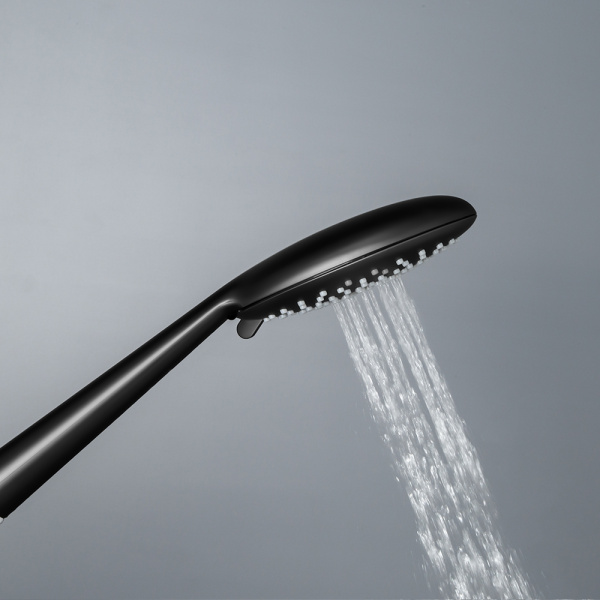 Душевой комплект AVS Termo 4в1 круглый, черный матовый Душевой комплект AVS Termo 4в1 круглый, черный матовый